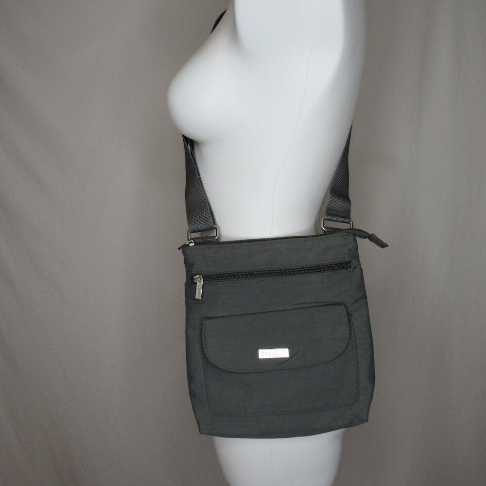 Baggallini Gray Crossbody Travel Bag - Picture 6 of 7